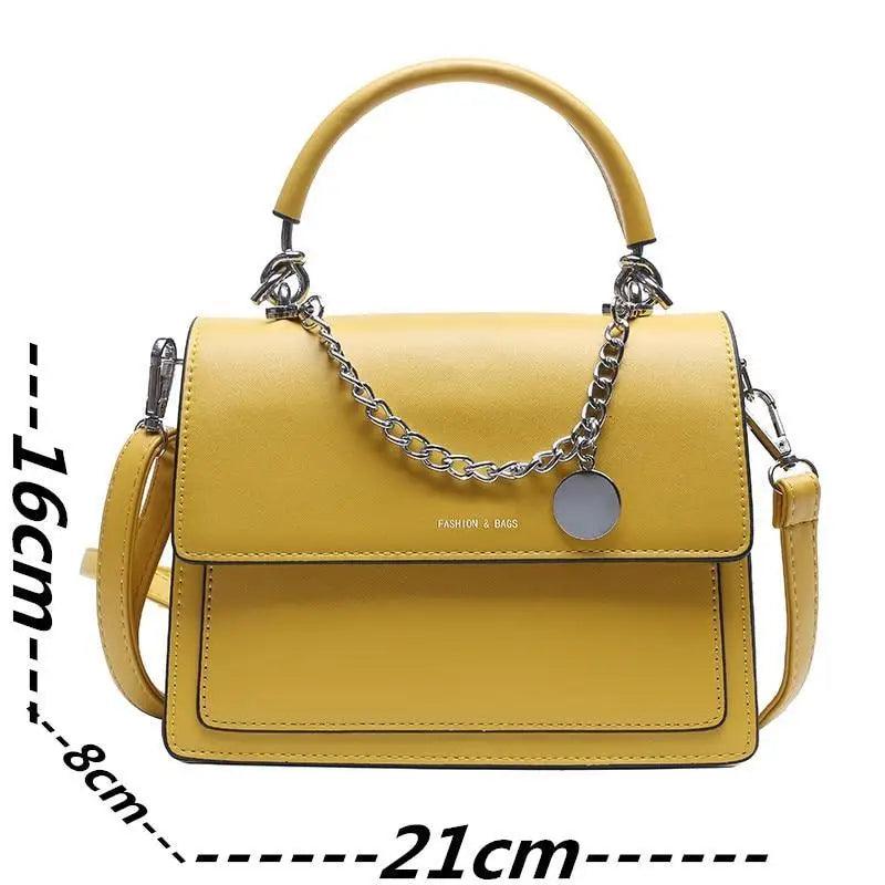 Elegant Large Capacity Women's PU Leather Shoulder Handbag
