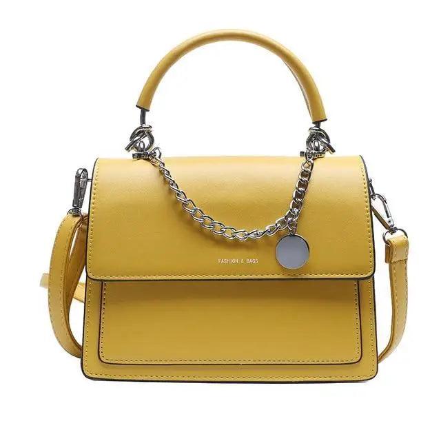 Elegant Large Capacity Women's PU Leather Shoulder Handbag