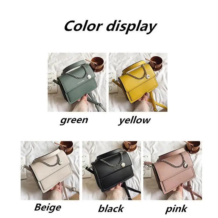 Elegant Large Capacity Women's PU Leather Shoulder Handbag