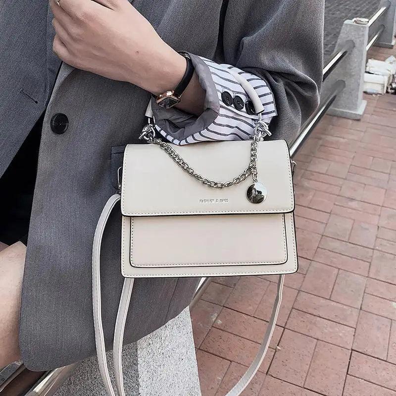 Elegant Large Capacity Women's PU Leather Shoulder Handbag