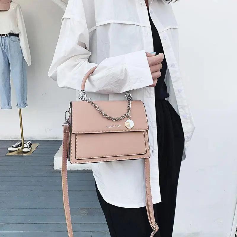 Elegant Large Capacity Women's PU Leather Shoulder Handbag