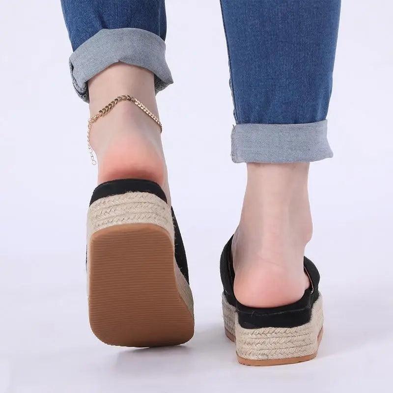 Elegant Black & White High Heel Sandals – Minimalist Summer Style