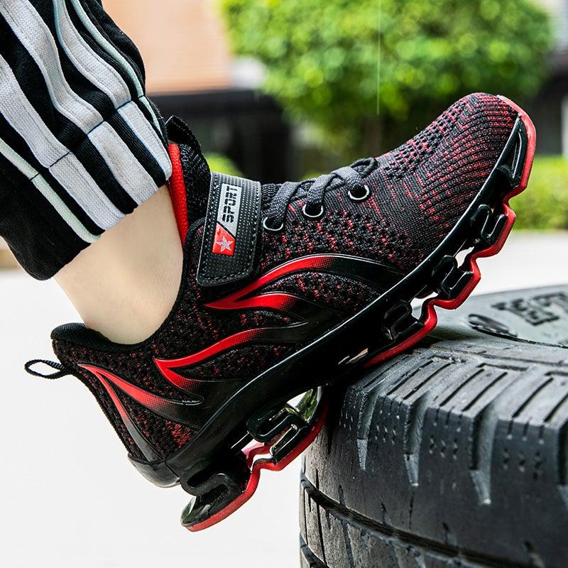 Breathable Kids Athletic Running Sneakers for Outdoor Sports
