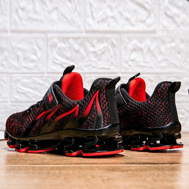 Breathable Kids Athletic Running Sneakers for Outdoor Sports