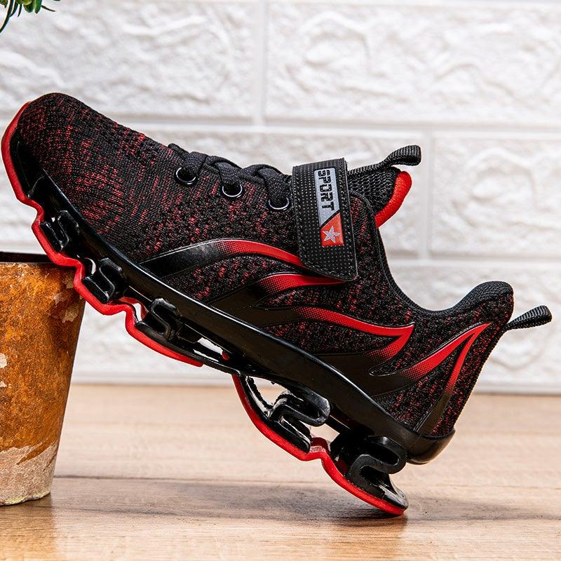 Breathable Kids Athletic Running Sneakers for Outdoor Sports