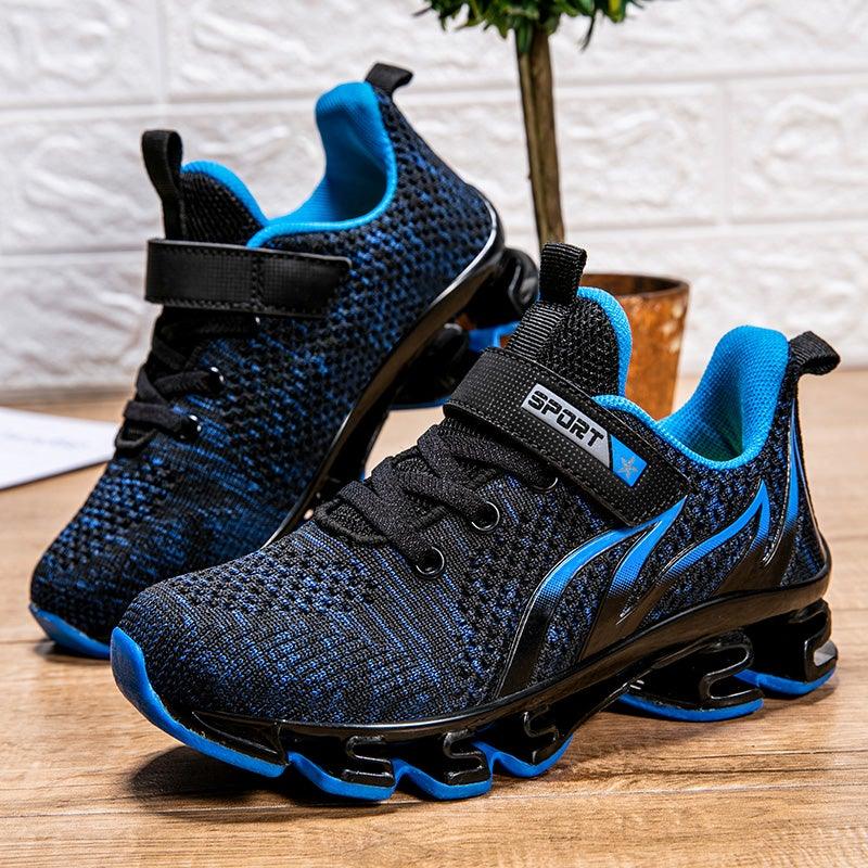 Breathable Kids Athletic Running Sneakers for Outdoor Sports