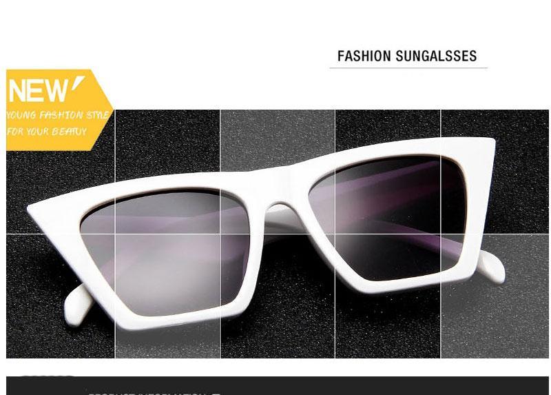 Luxury Square Retro Sunglasses Minimalist Designer Eyewear