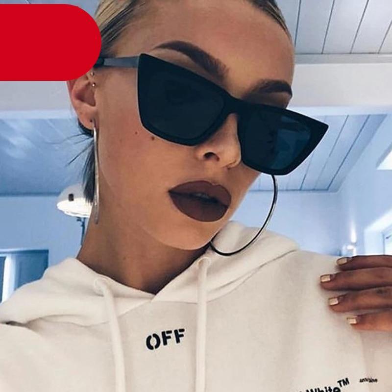 Stylish luxury square retro sunglasses in multiple colorways