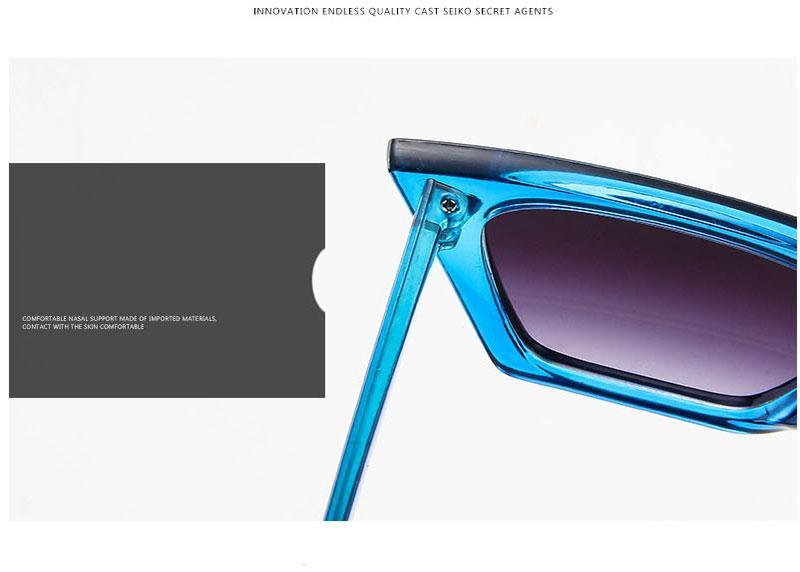 Luxury Square Retro Sunglasses Minimalist Designer Eyewear