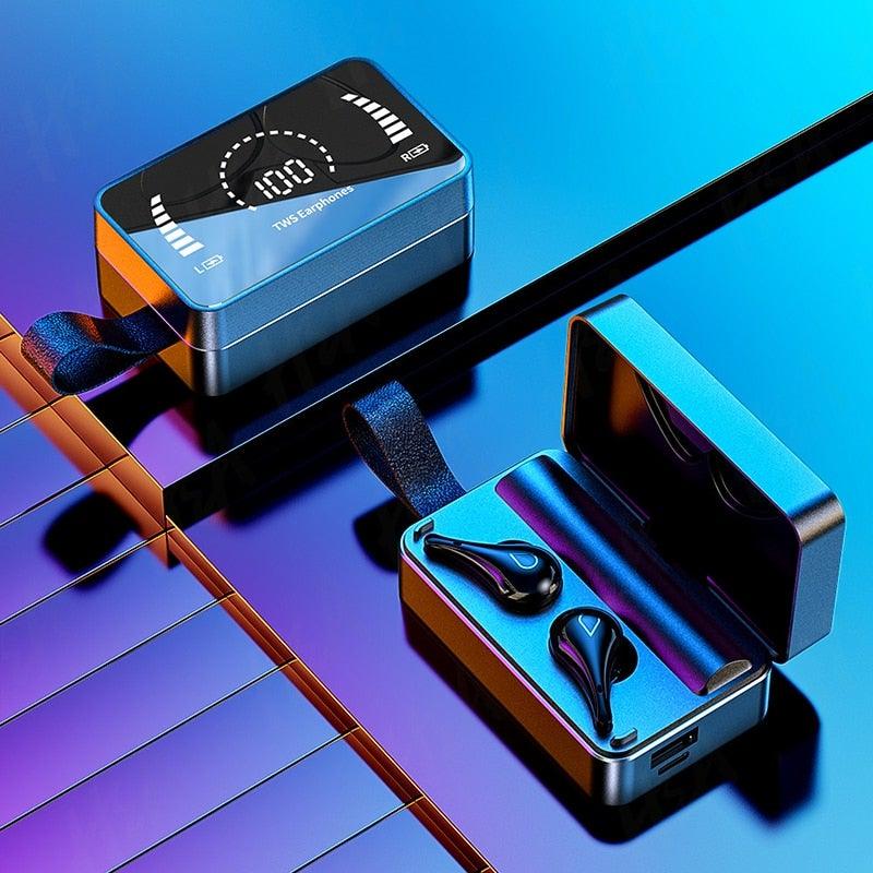 Wireless Bluetooth Earbuds with 3500mAh Mirror Charging Case