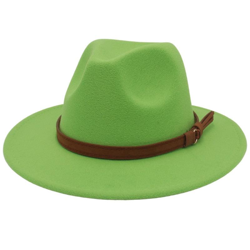 Versatile Wide Brim Fedora Hat for UV Protection and Travel