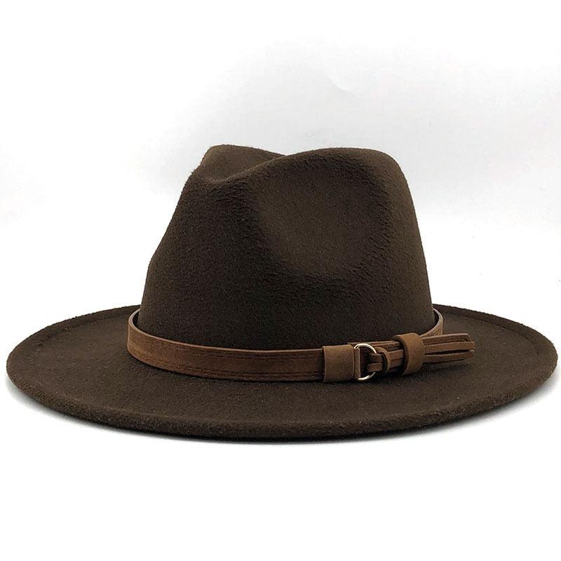 Versatile Wide Brim Fedora Hat for UV Protection and Travel