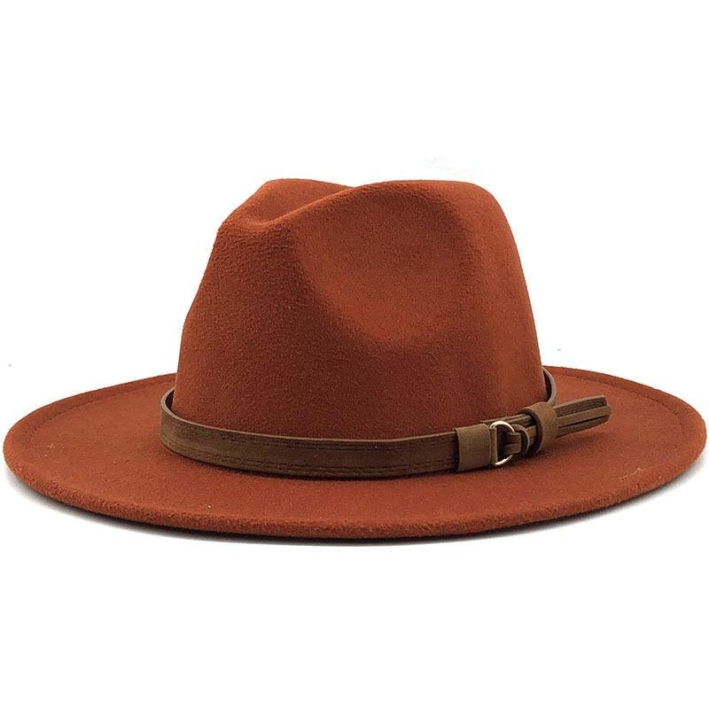 Versatile Wide Brim Fedora Hat for UV Protection and Travel