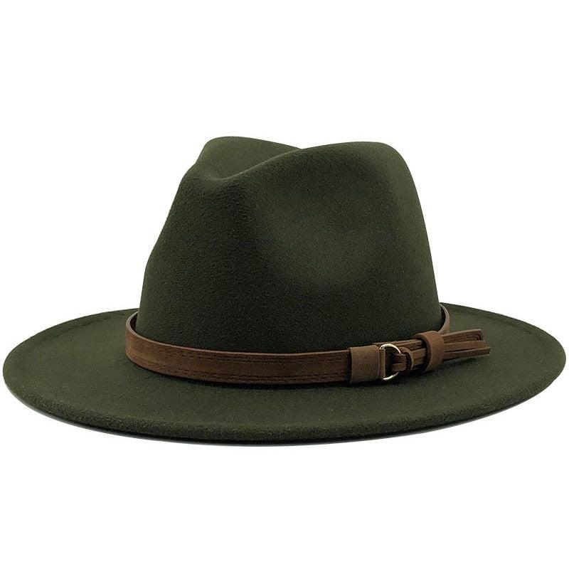 Versatile Wide Brim Fedora Hat for UV Protection and Travel