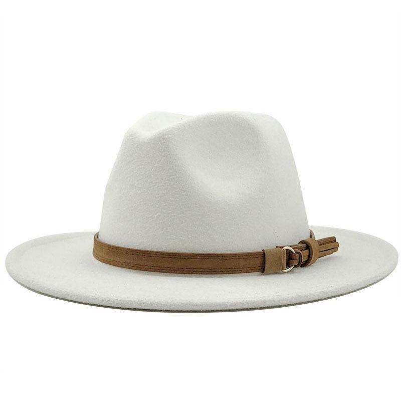 Versatile Wide Brim Fedora Hat for UV Protection and Travel