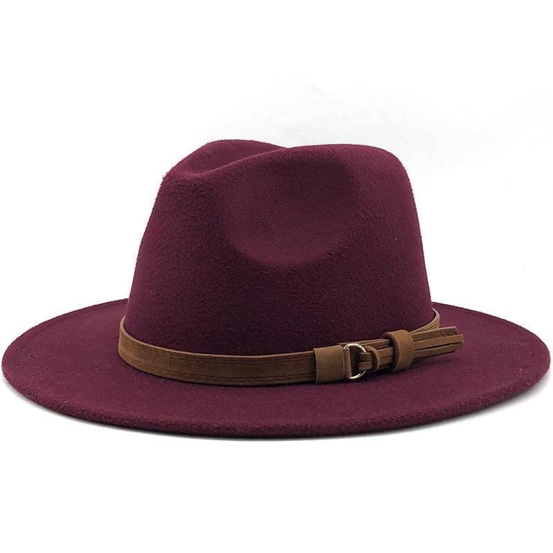 Versatile Wide Brim Fedora Hat for UV Protection and Travel