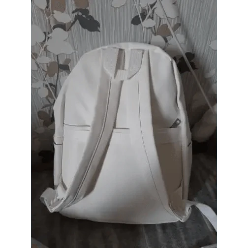 Minimalist Leather Backpack for Women - Modern School & Travel Bag