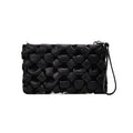 Modern Designer Leather Crossbody Bag with Metal Chain