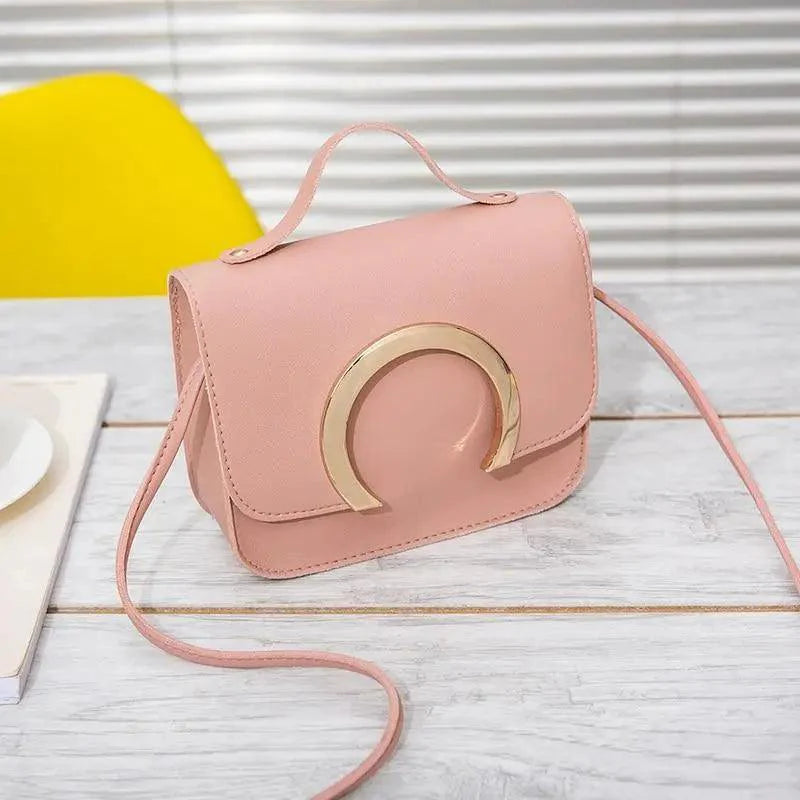 Stylish Girls Faux Leather Crossbody Bag - Durable Designer Handbag