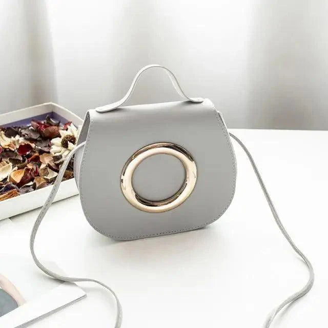 Stylish Girls Faux Leather Crossbody Bag - Durable Designer Handbag