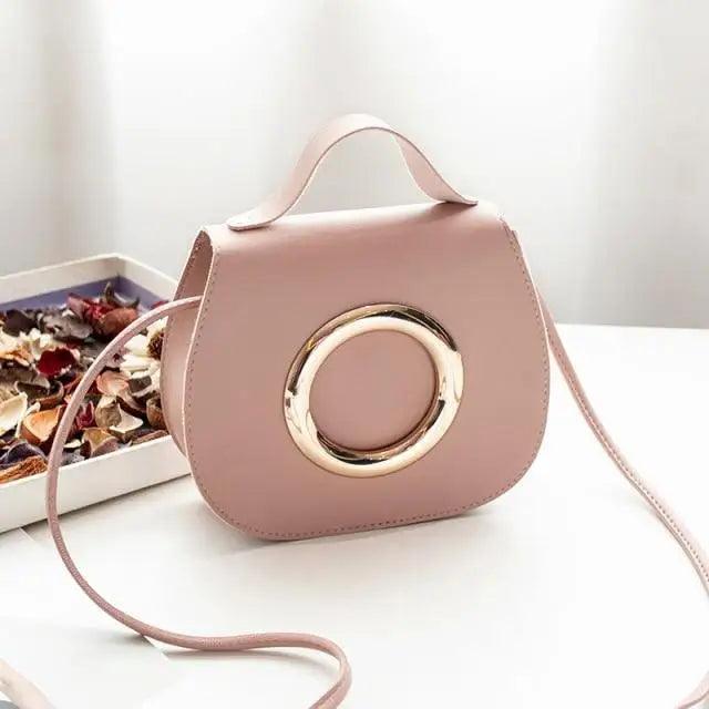 Stylish Girls Faux Leather Crossbody Bag - Durable Designer Handbag