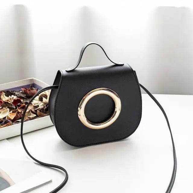 Stylish Girls Faux Leather Crossbody Bag - Durable Designer Handbag