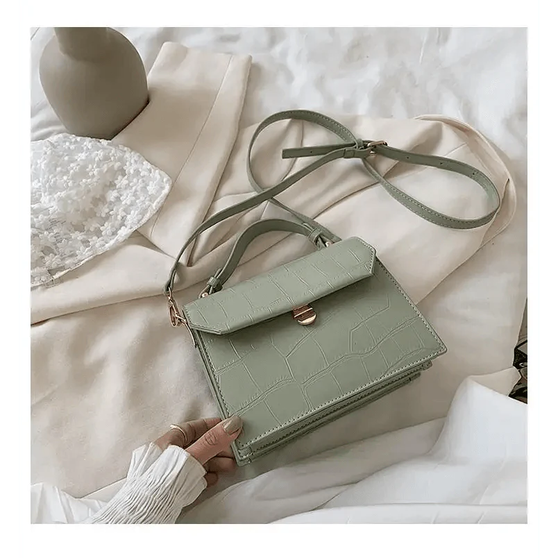 Snow White Crossbody Bag for Girls - Small PU Leather Handbag