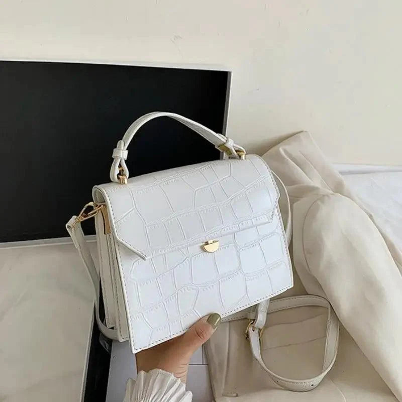 Snow White Crossbody Bag for Girls - Small PU Leather Handbag