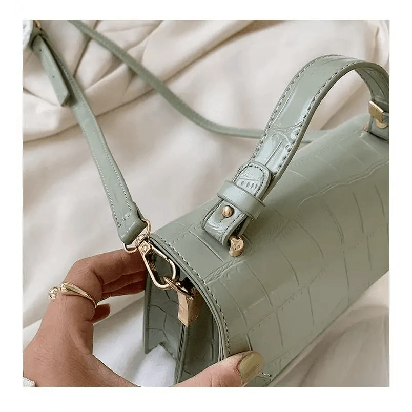 Snow White Crossbody Bag for Girls - Small PU Leather Handbag
