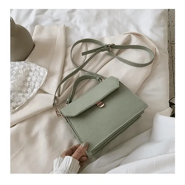 Snow White themed small PU leather crossbody handbag for young girls