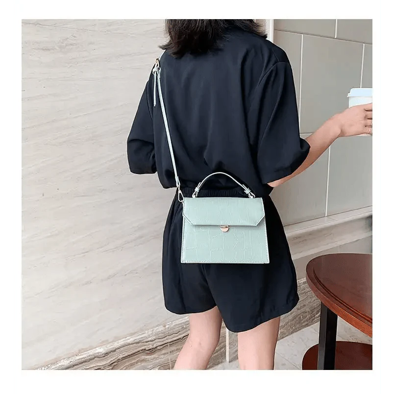 Snow White Crossbody Bag for Girls - Small PU Leather Handbag
