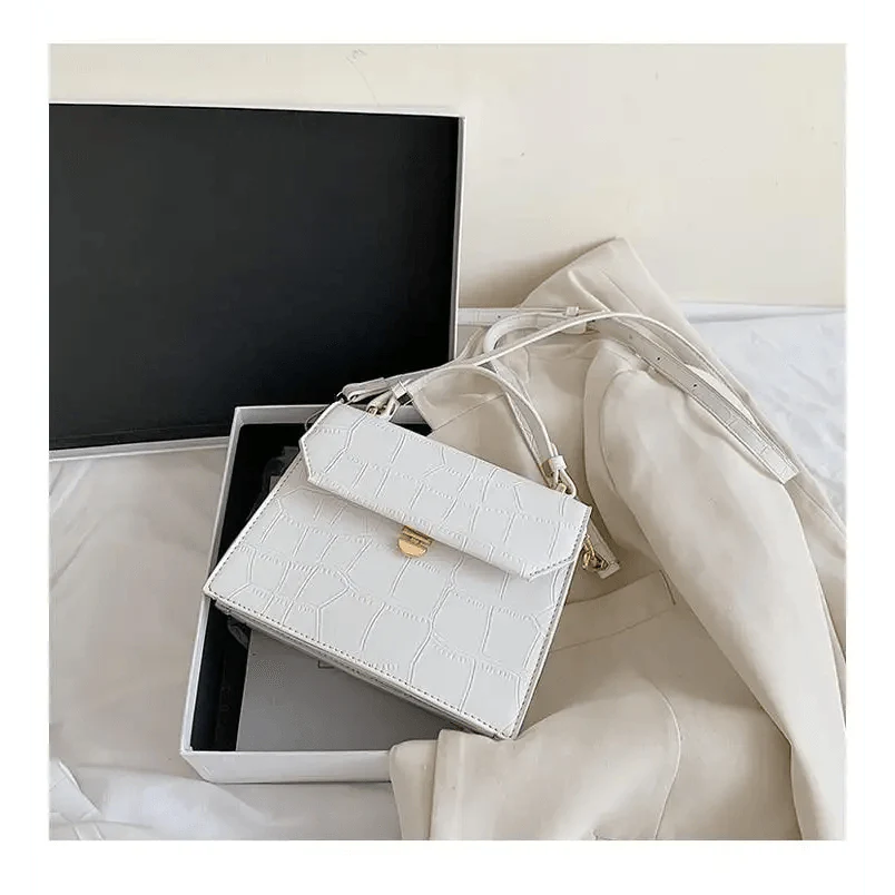 Snow White Crossbody Bag for Girls - Small PU Leather Handbag