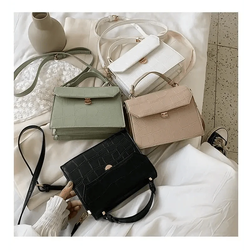 Snow White Crossbody Bag for Girls - Small PU Leather Handbag