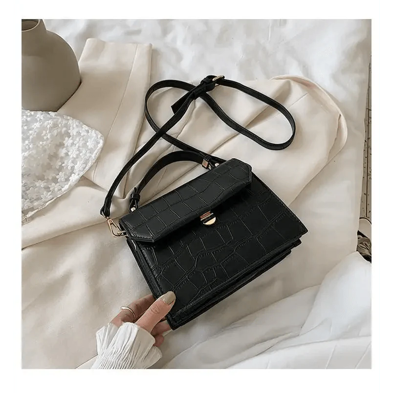 Snow White Crossbody Bag for Girls - Small PU Leather Handbag