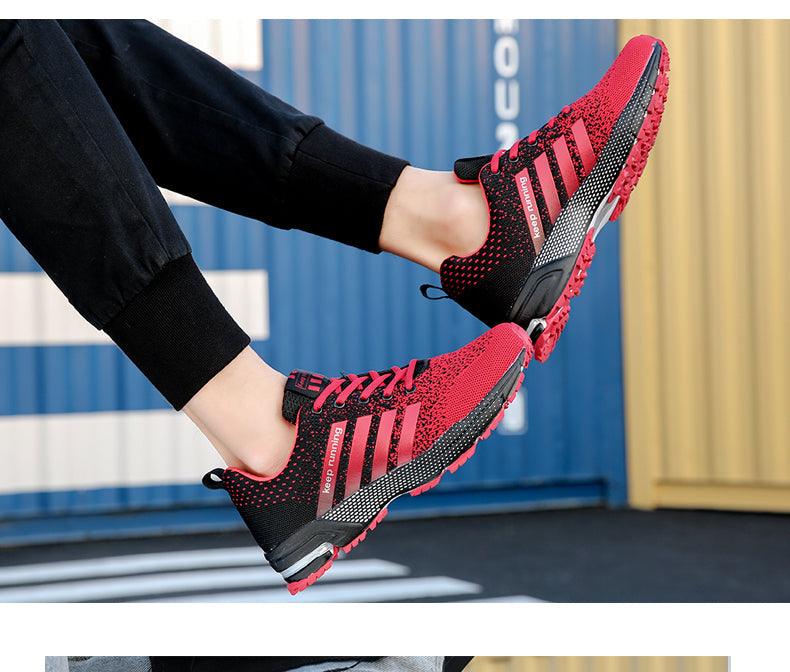 Unisex Breathable Mesh Streetwear Sneakers for Daily Walking