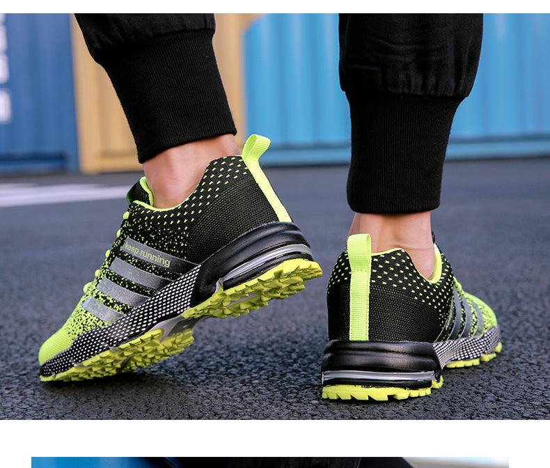 Unisex Breathable Mesh Streetwear Sneakers for Daily Walking