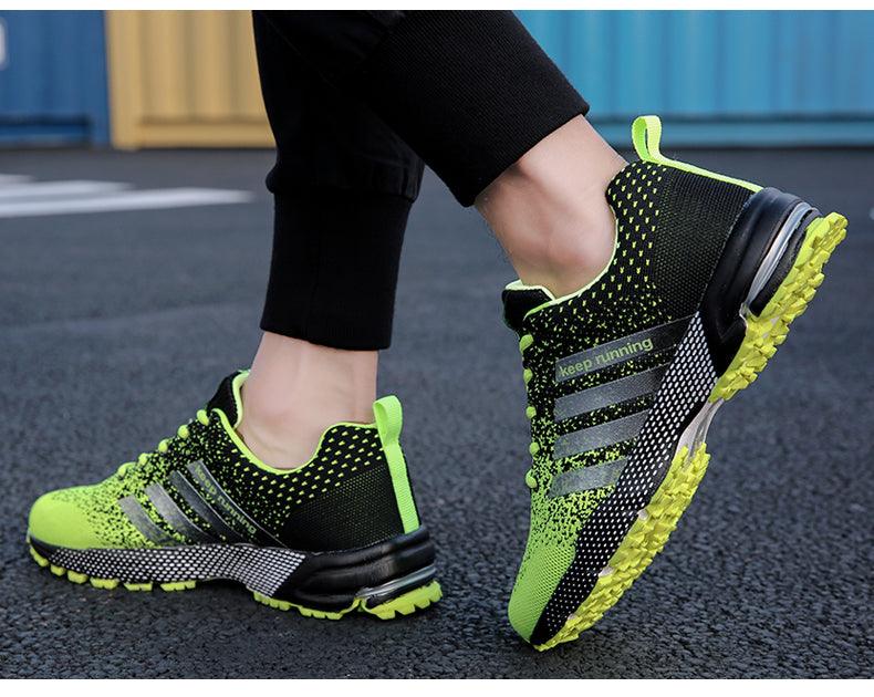 Unisex Breathable Mesh Streetwear Sneakers for Daily Walking