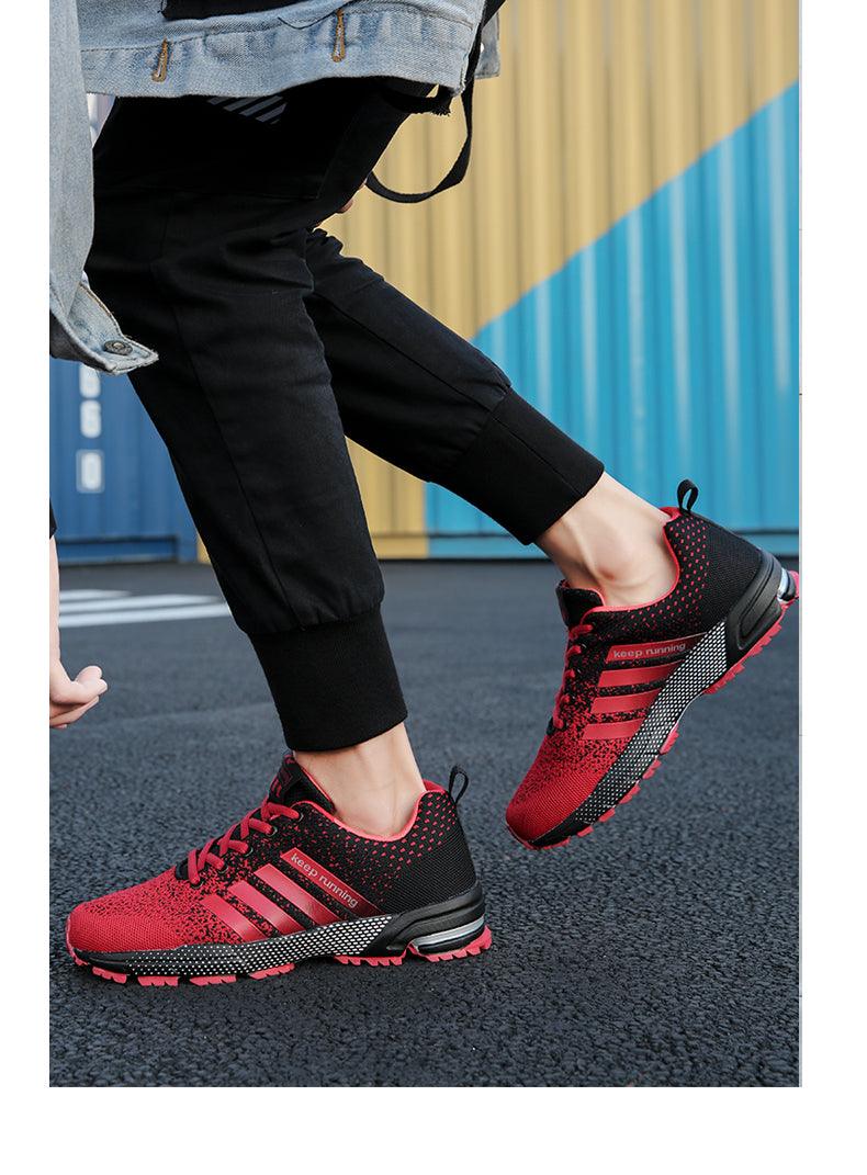Unisex Breathable Mesh Streetwear Sneakers for Daily Walking