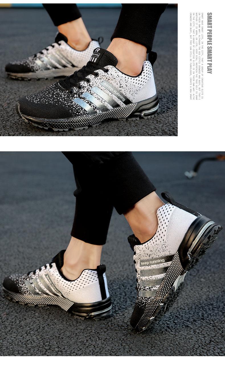 Unisex Breathable Mesh Streetwear Sneakers for Daily Walking