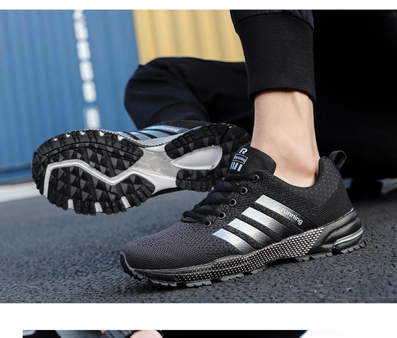 Unisex Breathable Mesh Streetwear Sneakers for Daily Walking