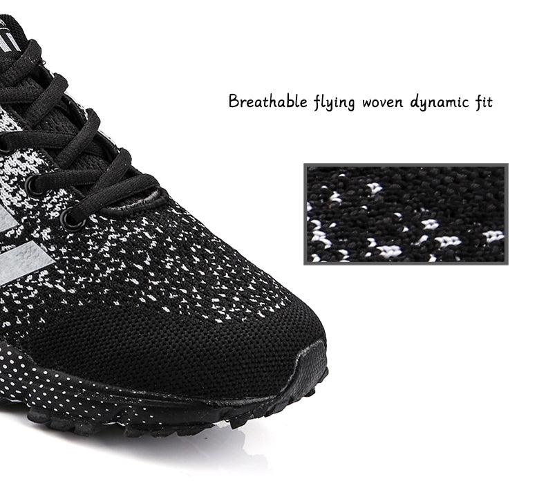 Unisex Breathable Mesh Streetwear Sneakers for Daily Walking