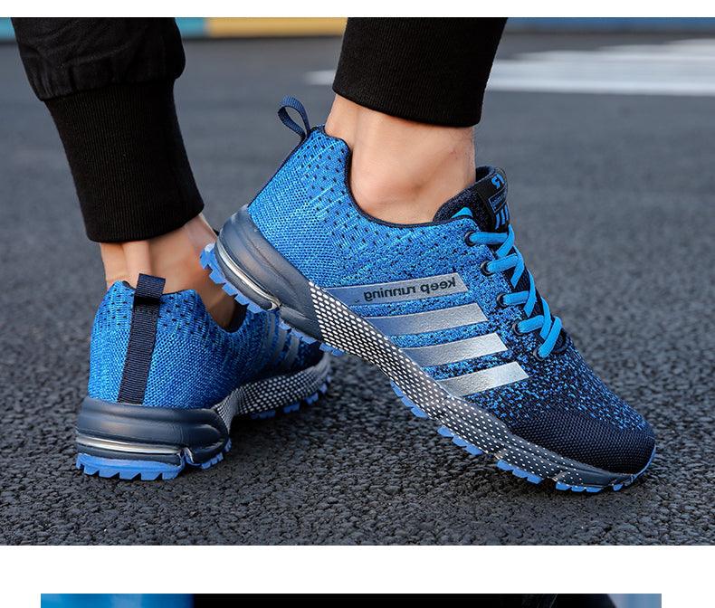 Unisex Breathable Mesh Streetwear Sneakers for Daily Walking