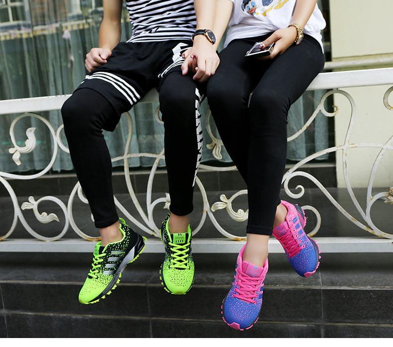 Unisex Breathable Mesh Streetwear Sneakers for Daily Walking