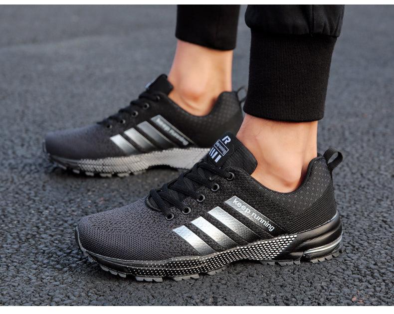 Unisex Breathable Mesh Streetwear Sneakers for Daily Walking