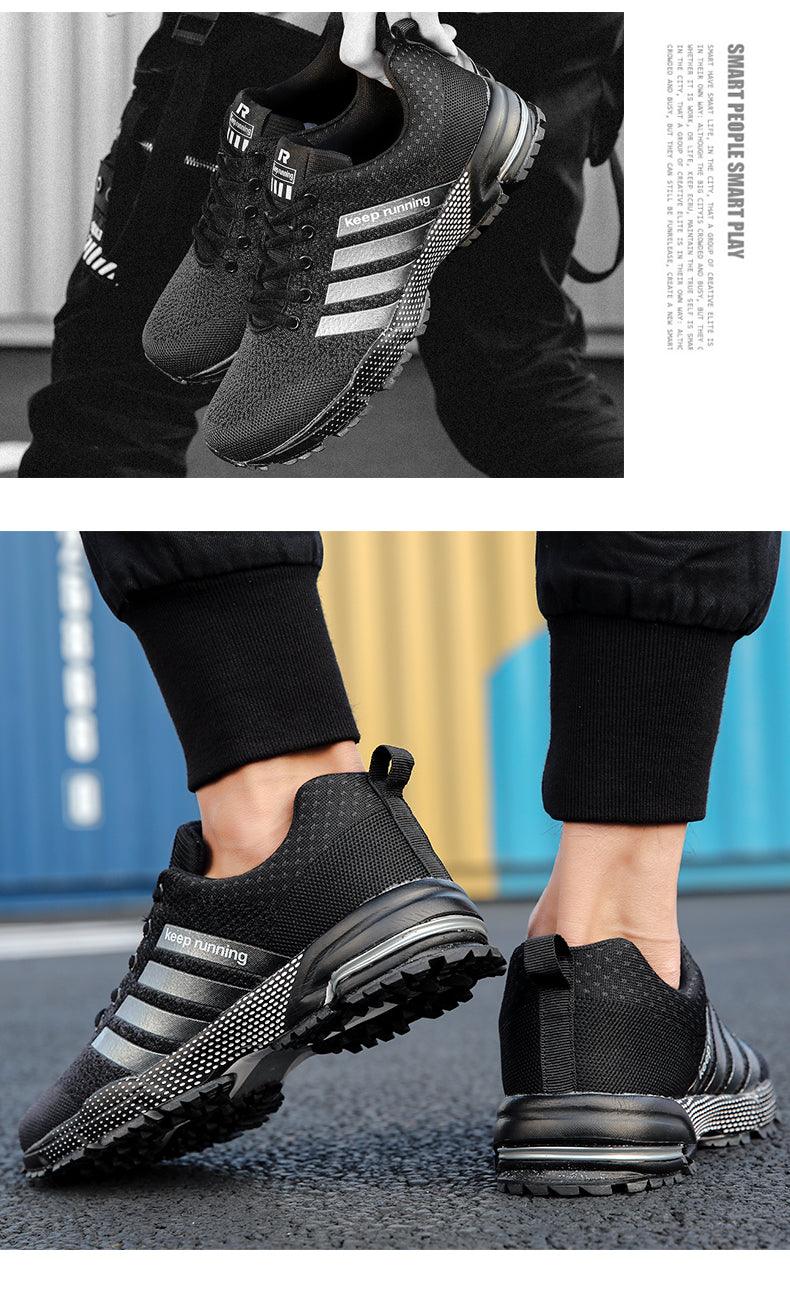 Unisex Breathable Mesh Streetwear Sneakers for Daily Walking