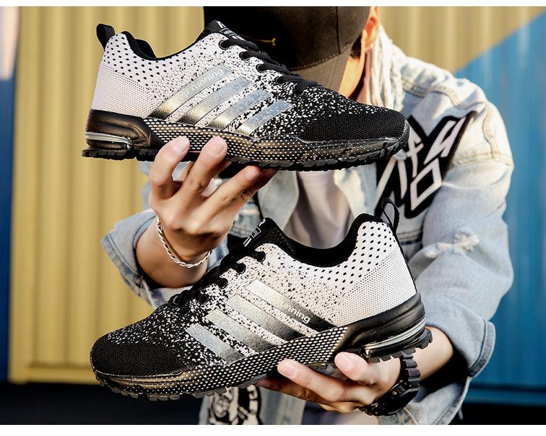 Unisex Breathable Mesh Streetwear Sneakers for Daily Walking
