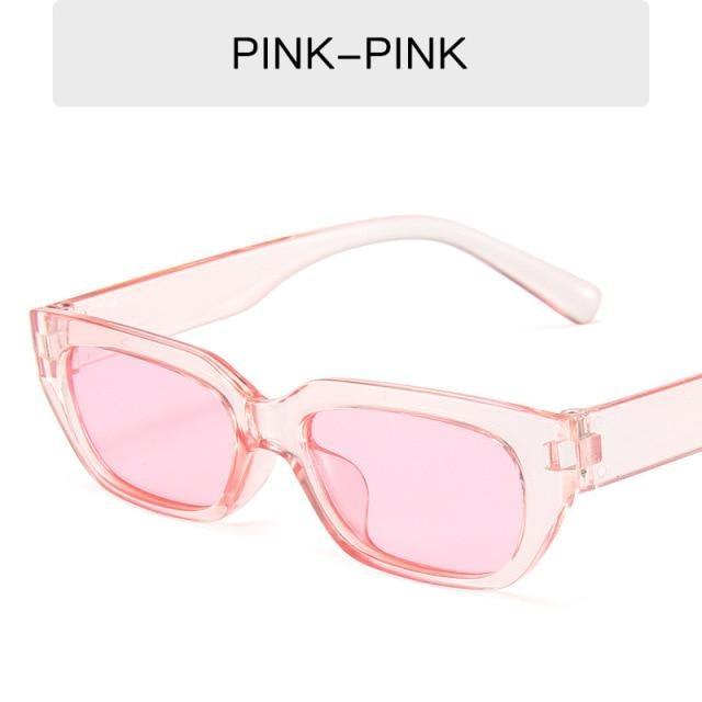 Vintage Small Frame Cat Eye Sunglasses UV400 Retro Eyewear