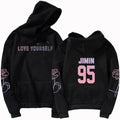 Unisex Kids Letter Print Hoodie Comfortable Casual Pullover Sweatshirt