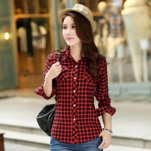 Women's Velvet Lined Plaid Shirt Jacket Shacket Coat Outerwear