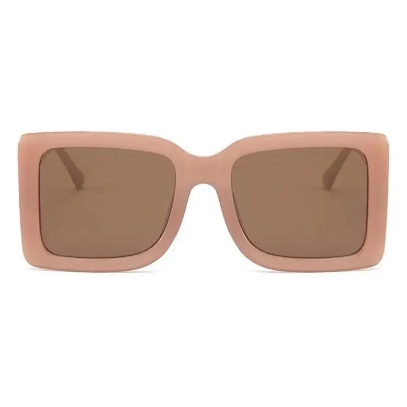 Oversized Square Sunglasses for Women, Modern Streetwear UV400